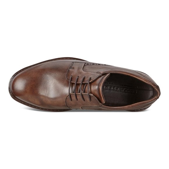 🎁 ECCO Men's Vitrus I Plain Toe Derby Shoes - Picture 6 of 12